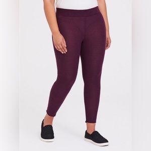NEW Torrid purple hacci leggings, 4X